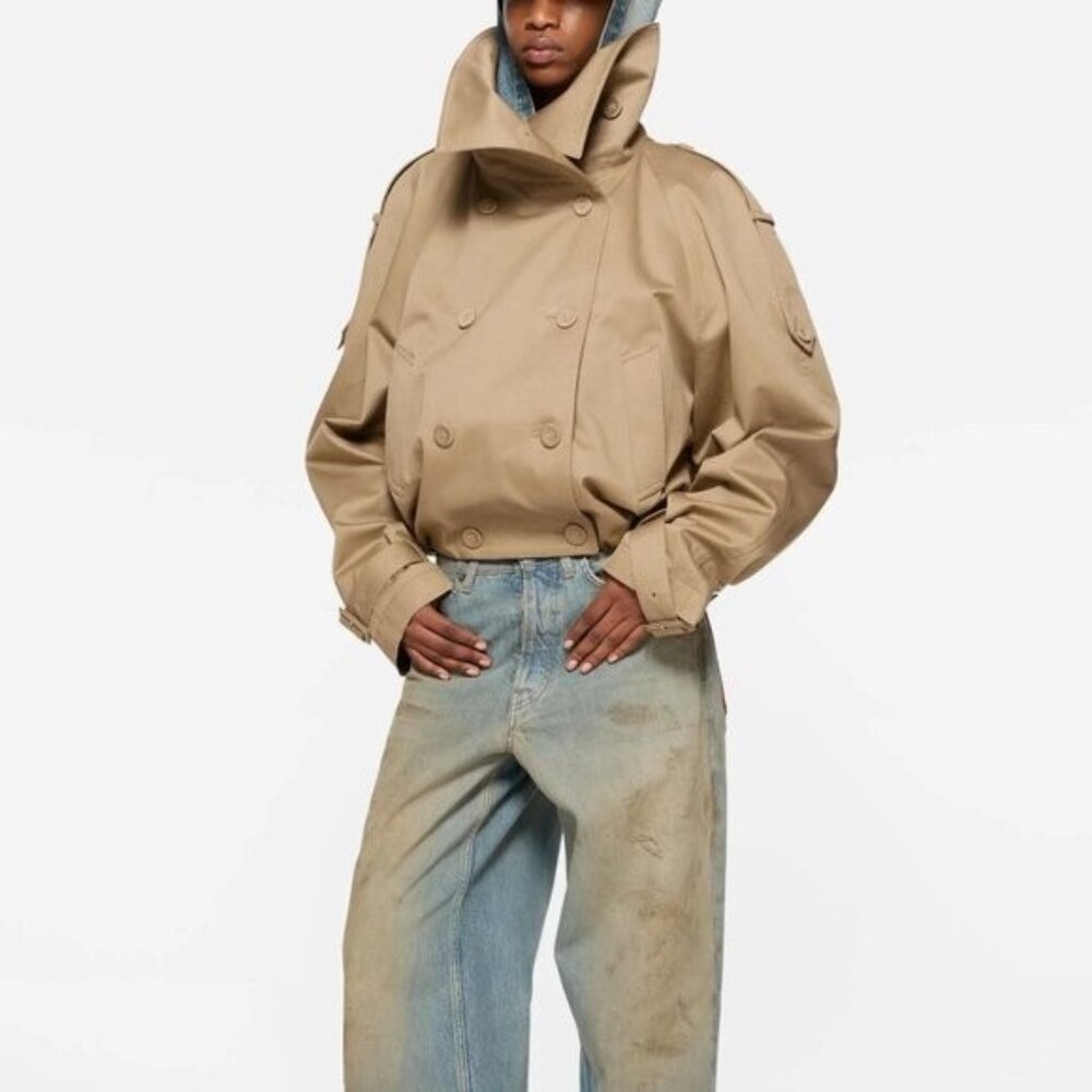 Acne Studios Oriso double-breasted twill jacket